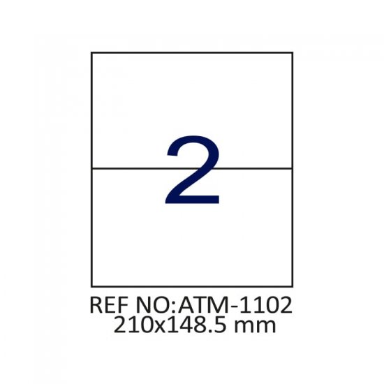210 X 148.5 Lazer Etiket ATM-1102