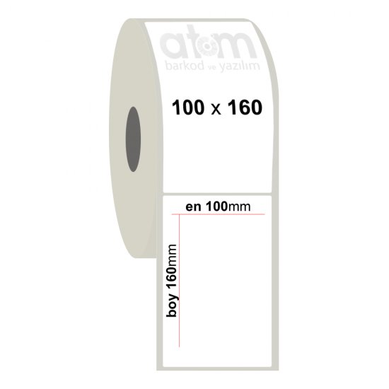 100mm x 160mm Fastyre Etiket (Sticker)