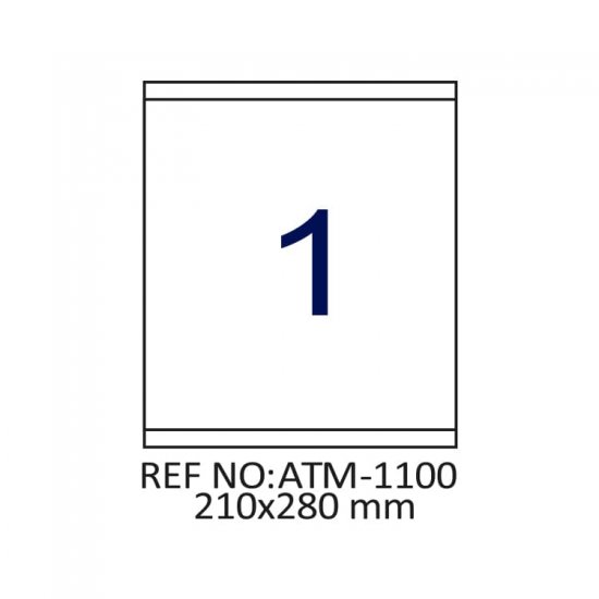 210 X 280 Lazer Etiket ATM-1100