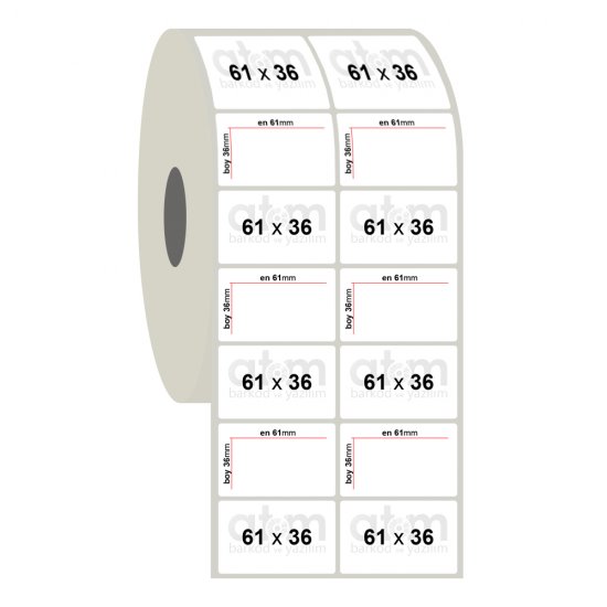 60mm x 60mm 2'li Fastyre Etiket(Sticker)