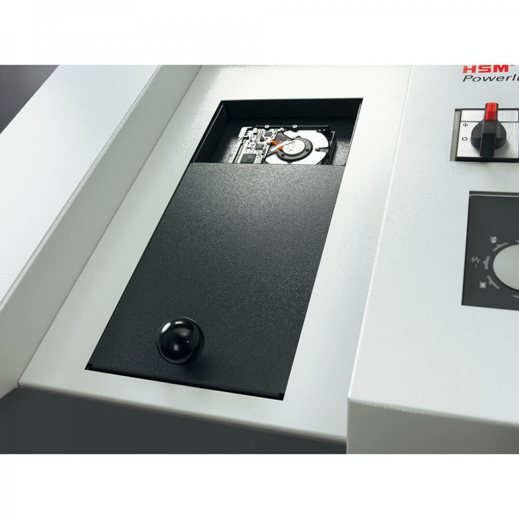 HSM HDS 230 Model Çapraz-Parçacık Kesim Harddisk İmha Makinesi